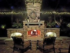 Outdoor Fireplace