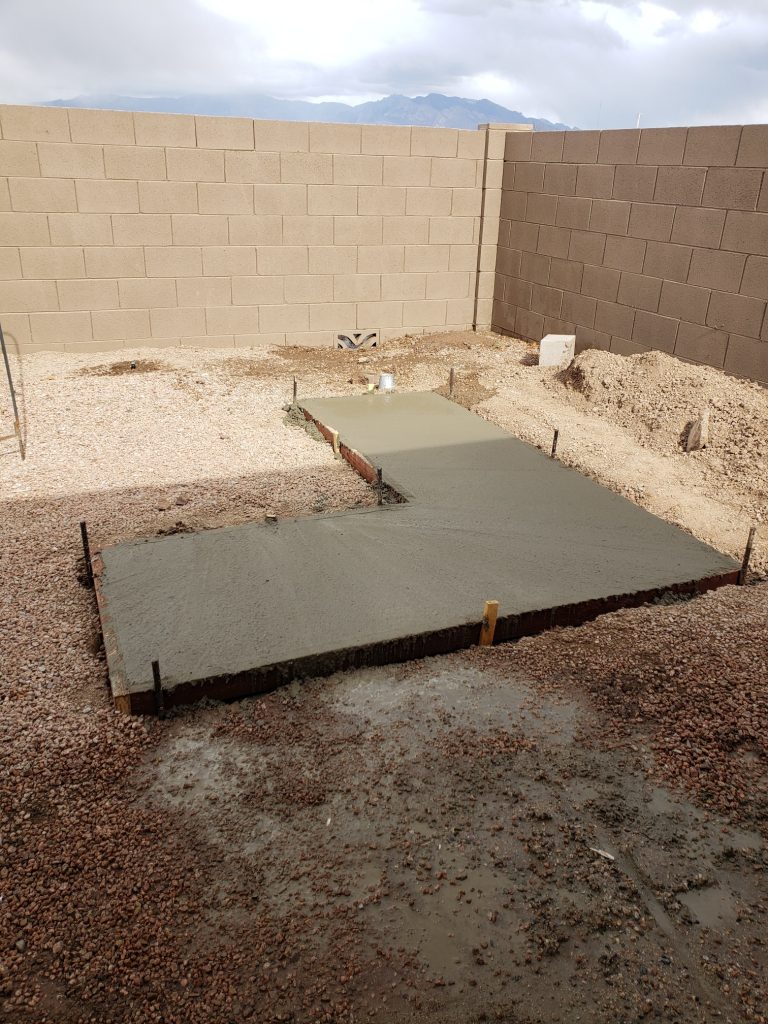 concrete pad quikrete