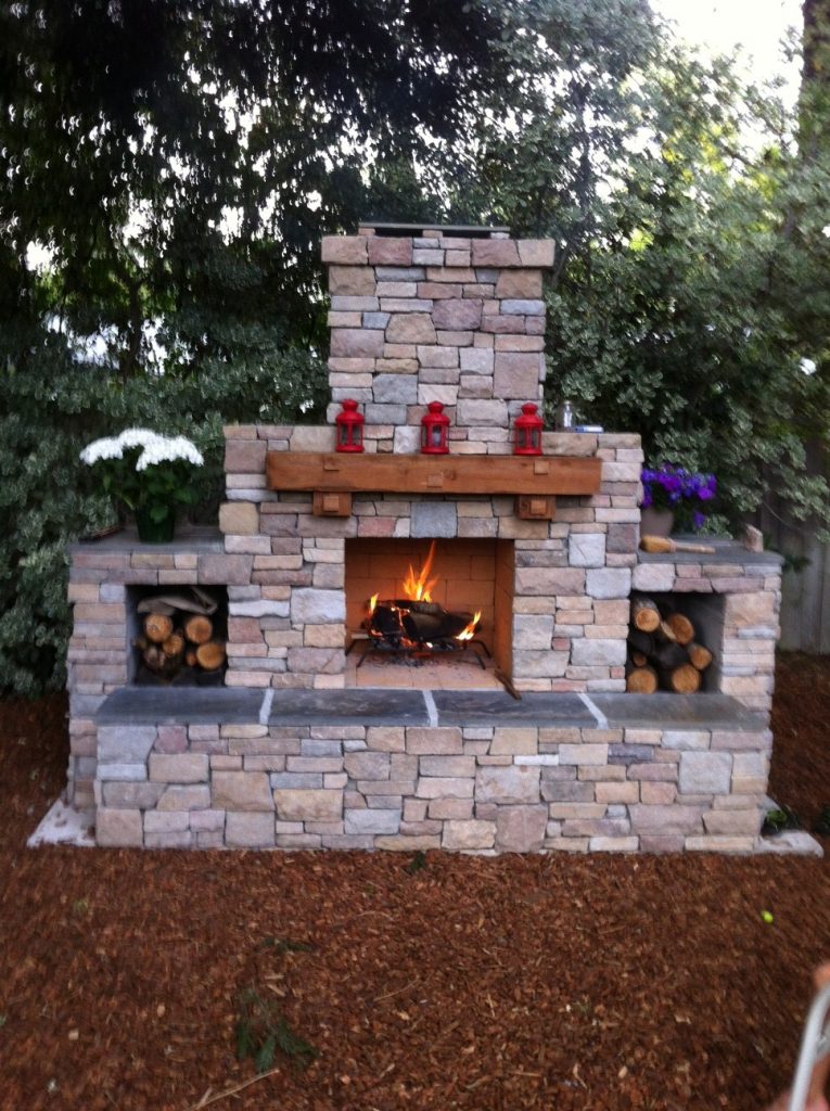 Diy Outdoor Fireplace Costs Your, How Much Does It Cost To Build Your Own Outdoor Fireplace